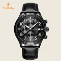 Timesea Mens Sports Leather Quartz Watches 72252